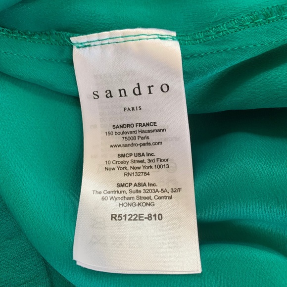 Sandro Paris Mini Shift Dress Size 2 (M) - Picture 10 of 10